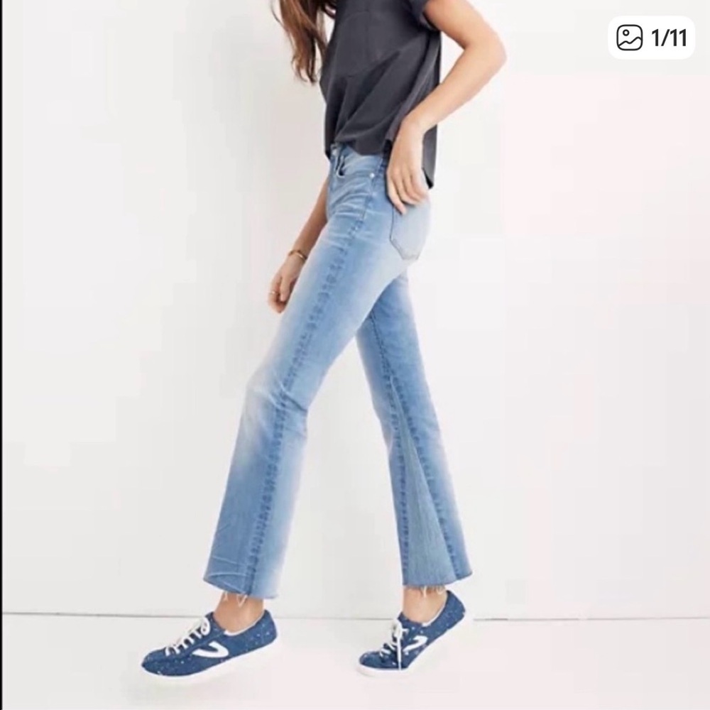 Madewell Cali Demi Boot Jeans Size 25